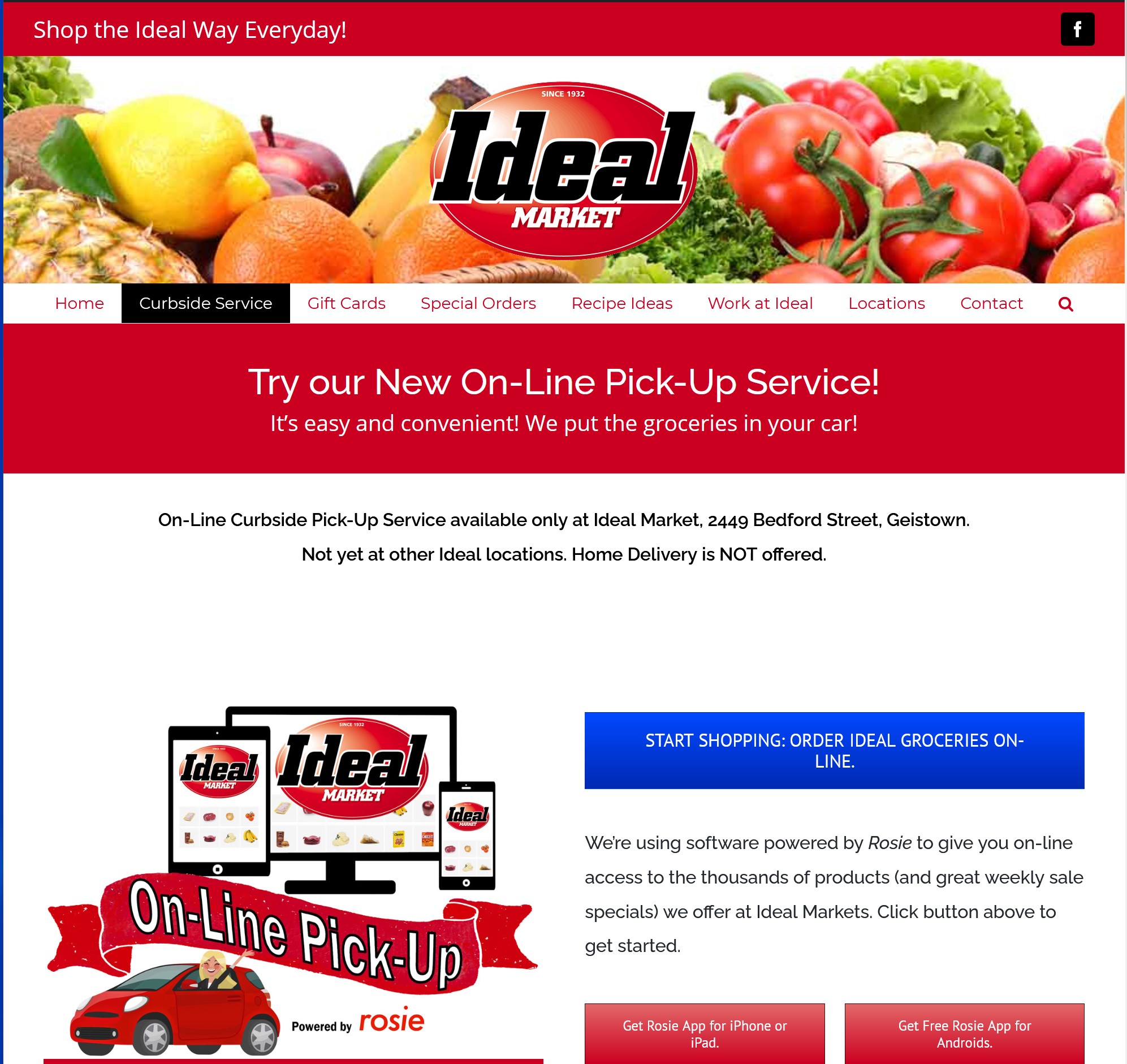 Ideal Markets in Johnstown, Vinco, Seward and Homer City, PA